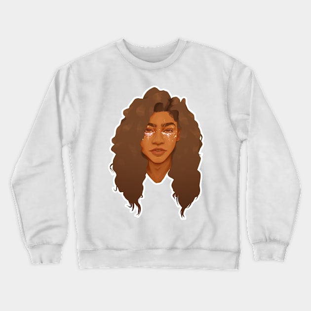 Euphoria Rue (Zendaya) Crewneck Sweatshirt by MoondesignA